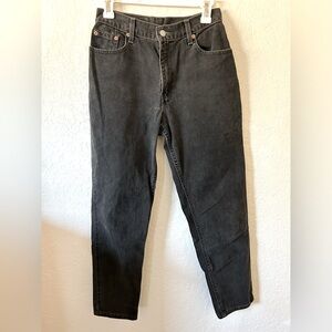 Vintage Black Levi’s 550 Jeans